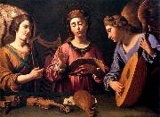 GRAMATICA, Antiveduto St Cecilia with Two Angels oil painting picture wholesale